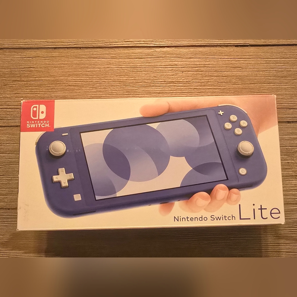 Nintendo Blue Switch Lite Handheld Console